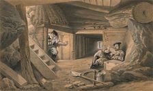 Mine in the Bastion du Mat 1856. Artist: Thomas Picken