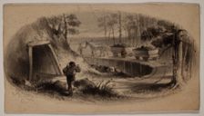 Mine Site, 19th century. Creator: Felix Octavius Carr Darley