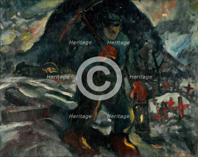 Miner, 1930. Creator: Zolo Palugyay.