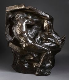 Miner at the Vein, c.1892. Creator: Constantin Emile Meunier