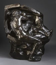 Miner at the Vein, c.1892. Creator: Constantin Emile Meunier