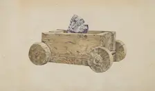 Miner's Cart, c. 1937. Creator: Frank Eiseman