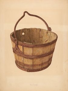 Miner's Ore Bucket, 1939. Creator: Max Fernekes