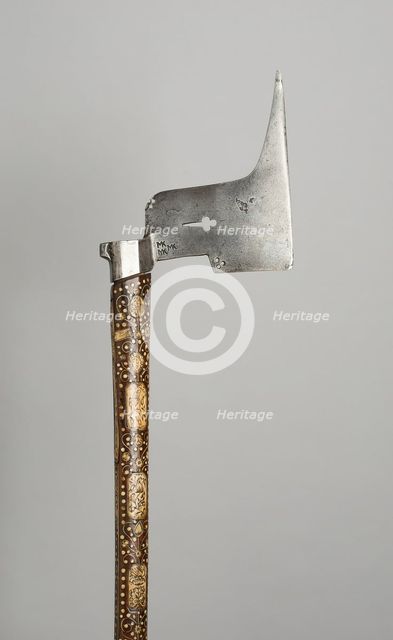Miner's Processional Axe, Saxony, 1675. Creator: Unknown.