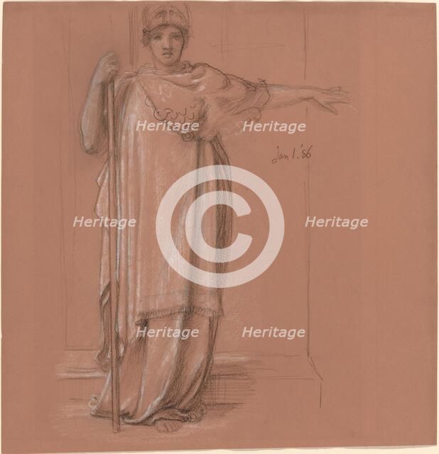 Minerva, 1886. Creator: Edward John Poynter.