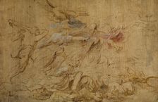 Minerva and Hercules Restraining Mars, c1620s. Creator: Peter Paul Rubens