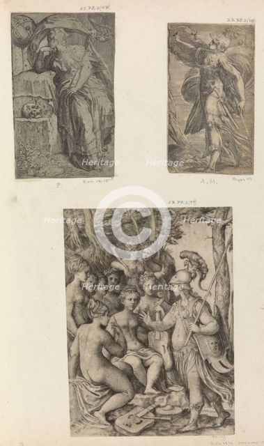 Minerva and the Muses,.n.d. Creator: Unknown.