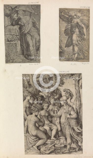 Minerva and the Muses,.n.d. Creator: Unknown.