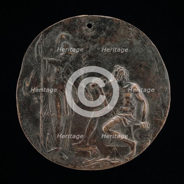 Minerva and Vulcan, late 16th century. Creator: Unknown.