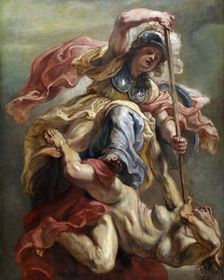 Minerva as Wisdom Conquering Sedition, Between 1632 and 1634. Creator: Rubens, Pieter Paul (1577-1640)