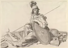 Minerva. Creator: Claude Mellan