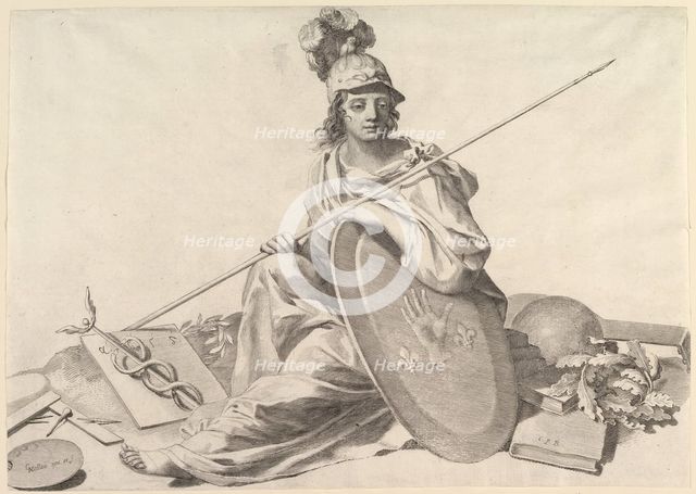 Minerva. Creator: Claude Mellan.