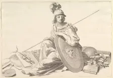 Minerva. Creator: Claude Mellan