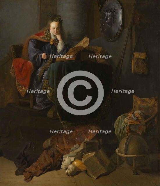 Minerva. Creator: Rembrandt van Rhijn, (School)  .