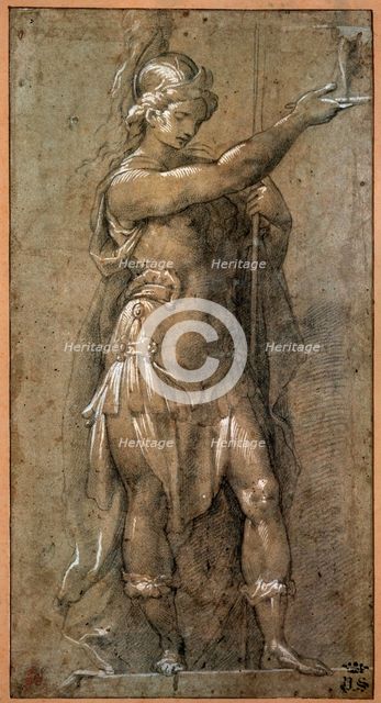 'Minerva', early 17th century. Artist: Giovanni Battista Crespi