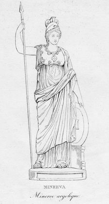 Minerva (Minerve argolique) c1850