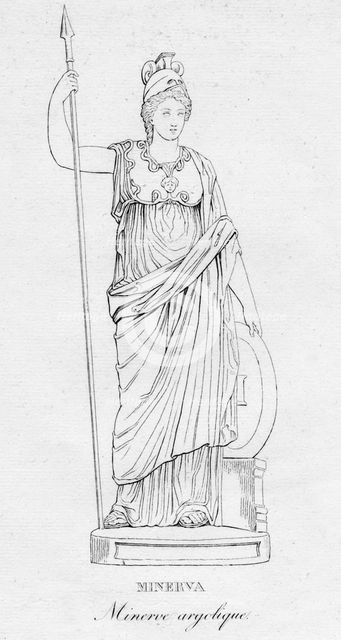 'Minerva (Minerve argolique)', c1850. Artist: Unknown.