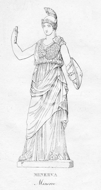 'Minerva (Minerve)', c1850. Artist: Unknown.