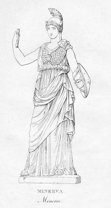 Minerva (Minerve) c1850