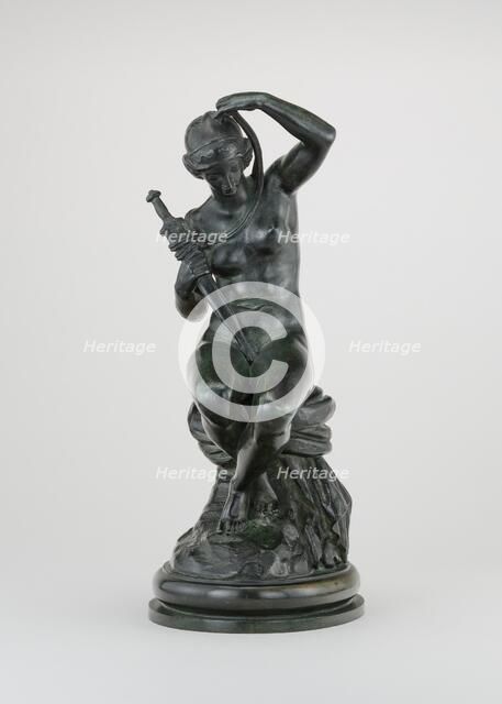 Minerva, model c. 1840, cast by 1873. Creator: Antoine-Louis Barye.