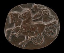Minerva on a Chariot, 15th or 16th century. Creator: Unknown