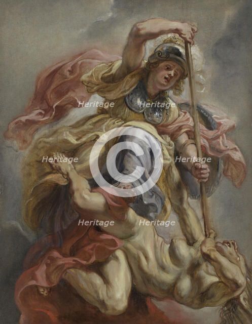 Minerva Overcoming Ignorance, 1632-1633?. Creator: Peter Paul Rubens.
