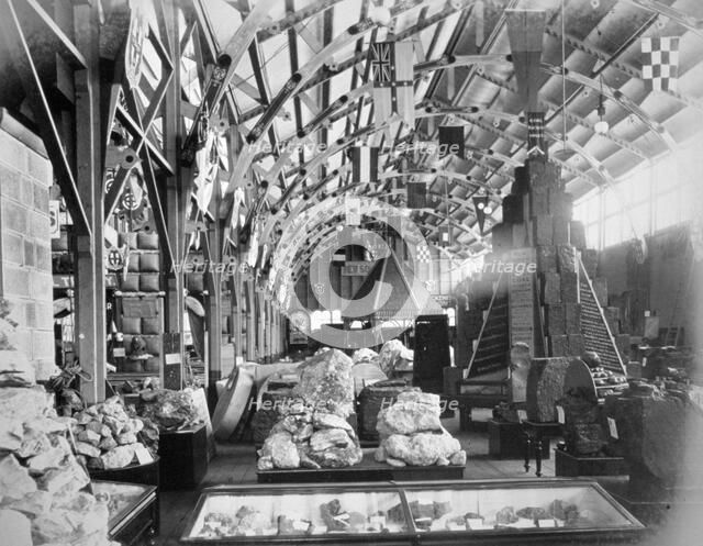 Mineral Court of New South Wales, Centennial International Exhibition, Australia, 1888. Artist: O'Shamessy