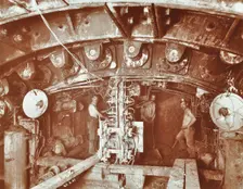 Miners at work on the construction of the Rotherhithe Tunnel, Bermondsey, London, February 1907
