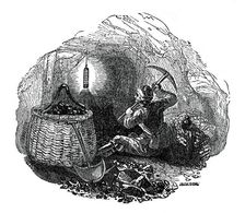 Miners safety lamp, 1833.Artist: Jackson
