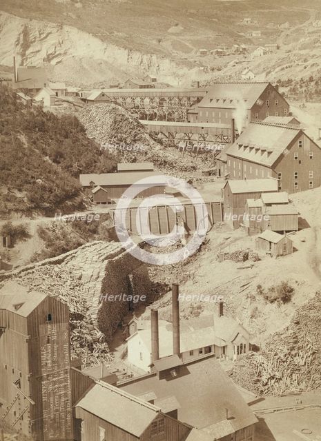 Mines and Mills, 1888. Creator: John C. H. Grabill.