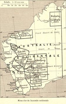 'Mines d'or de l'Australie occidentale; Les Terres Du Pacifique 1914. Creator: Unknown
