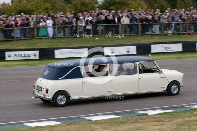 Mini stretch limousine at 2009 Goodwood revival meeting. Creator: Unknown.