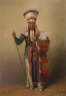 Minimic, c. 1878. Creator: James Wells Champney