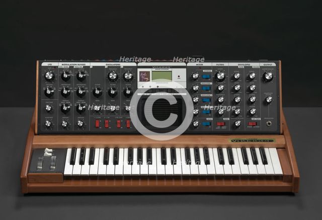 Minimoog Voyager synthesizer used by J Dilla, 2002-2005. Creator: Moog Music.