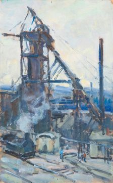 Mining 1880-1936. Creator: Terrick Williams