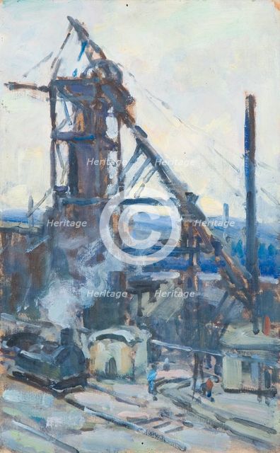 'Mining', 1880-1936. Creator: Terrick Williams.