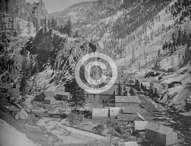 'Mining Camp, Nevada', c1897. Creator: Unknown.