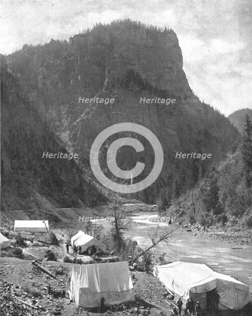 Mining Camp, Nevada, USA, c1900. Creator: Unknown.