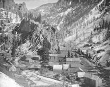 Mining Camp, Nevada, USA, c1900. Creator: Unknown