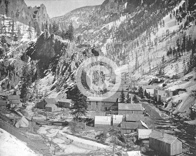 Mining Camp, Nevada, USA, c1900. Creator: Unknown.