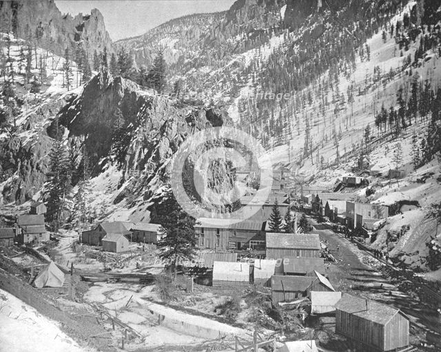 Mining Camp, Nevada, USA, c1900. Creator: Unknown.