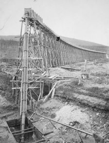 Mining structure, between c1900 and c1930. Creator: Unknown