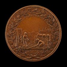 Mining Works on Monte Leone [reverse], 1641. Creator: Gaspare Morone Mola