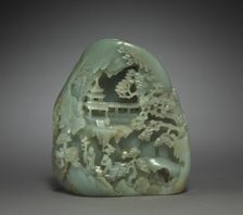 Miniature Mountain with Daoist Paradise, 1736-1795. Creator: Unknown