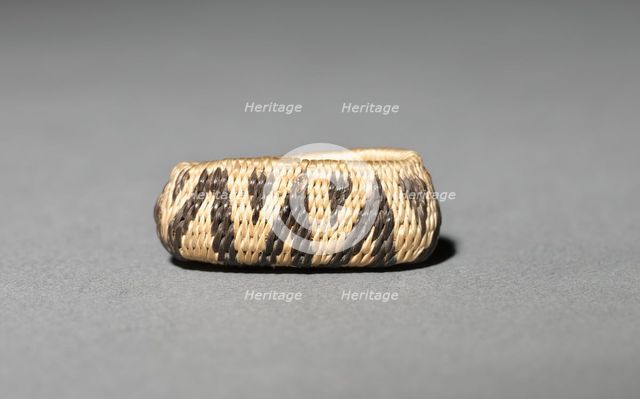 Miniature Oval Basket, late 1800s-early 1900s. Creator: Unknown.
