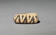 Miniature Oval Basket, late 1800s-early 1900s. Creator: Unknown