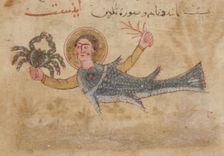 Miniature of the Selection of astrological treasures by Rumi, ca 1273. Creator: Anonymous