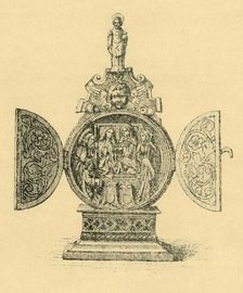 Miniature altar, 1500-1570, (1881). Creator: D Jones