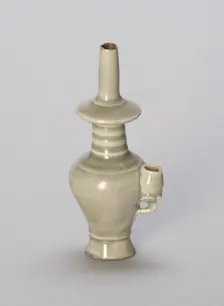 Miniature Buddhist Water Sprinkler (Kundika) with Lotus..., late Song or Yuan dynasty, c13th cent. Creator: Unknown