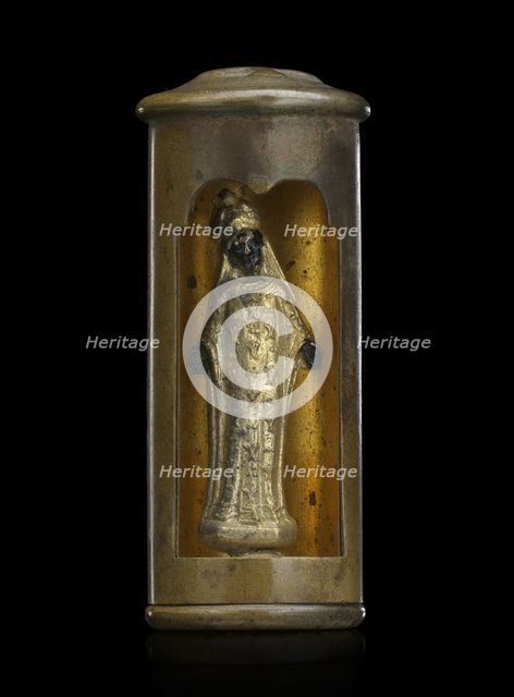 Miniature Black Madonna, 1914-1918. Creator: Unknown.